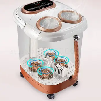 

Massage Foot Tub Automatic Washing Footbath Electric Heating Bubble Foot Barrel Pedicures Household Deep Barrel Xin Wu With Mone