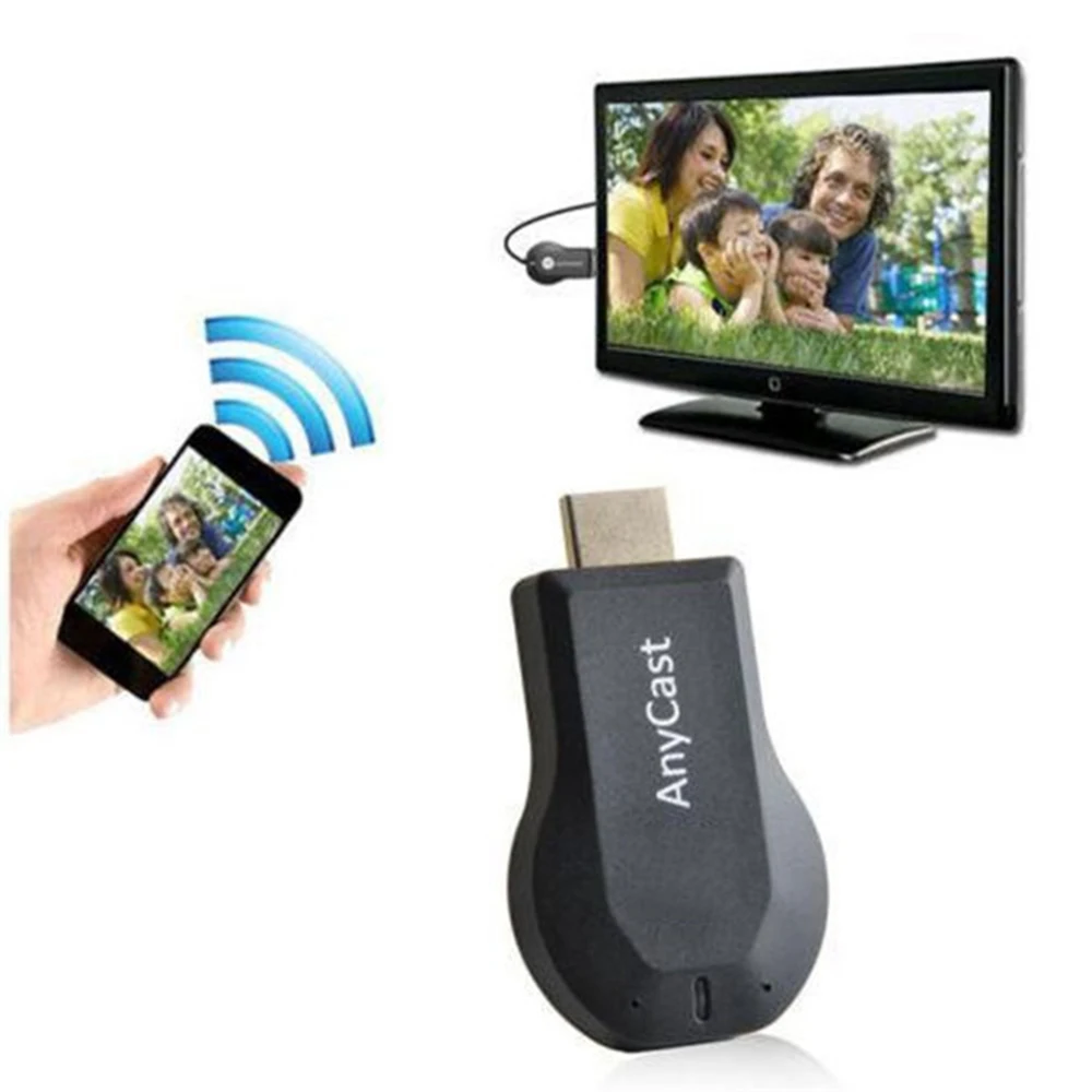 M2 HDMI беспроводной дисплей приемник Медиа Видео WiFi мобильный экран литой зеркальный адаптер ключ толкатель ТВ-палка Anycast