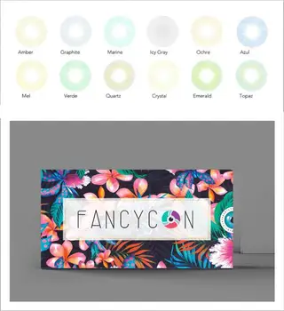 

1 pair（2 pcs） HYDROCOR Series Colored Contact Lenses for Eyes Colorblend Colored Eye Lenses Eye Contacts Colored Contacts