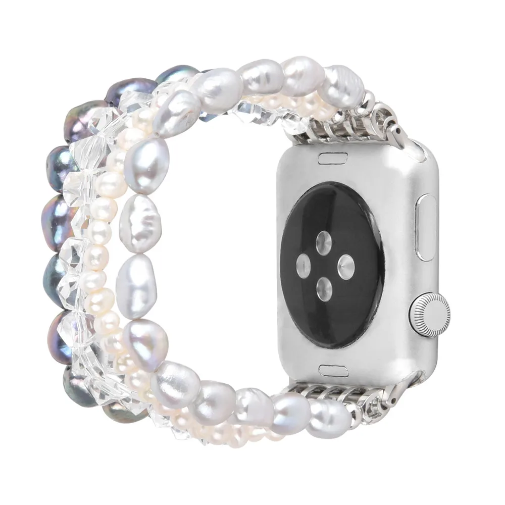 Браслет для часов Apple Watch 5 4 ремешок 44 мм 40 мм изысканные Сменные аксессуары для iWatch серии 3 2 1 ремешок 42 мм 38 мм