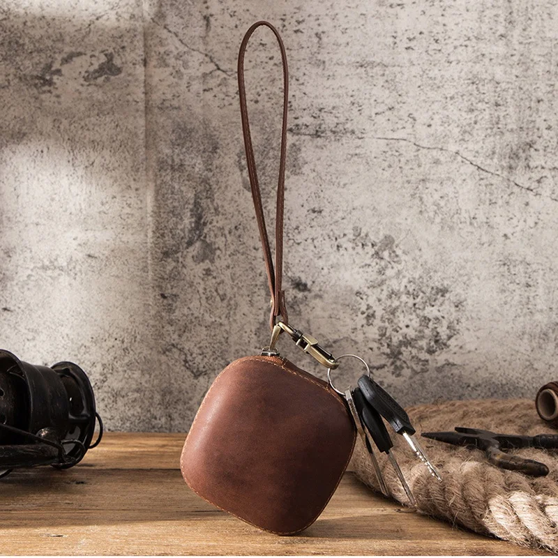 Nubuck Leather Earphone Case for Powerbeats Pro Hard Headset Cover Bag Bluetooth Earphone Accessories