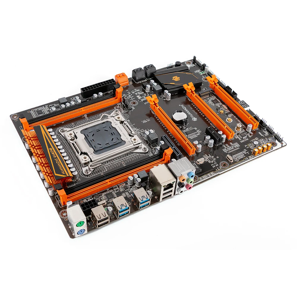 Материнская плата huanan Zhi X79 DELUXE M.2 NVME ATX с процессором Intel Xeon E5 2650 V2 2,6 ГГц 4*8 ГБ(32 Гб) DDR3 1600 МГц RECC ram