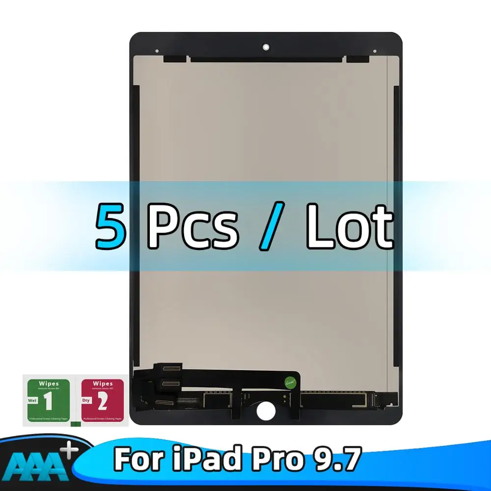 

5pcs LCD Display For Apple iPad Pro A1673 A1674 A1675 9.7 lcd Touch Screen Digitizer Assembly Replacement parts