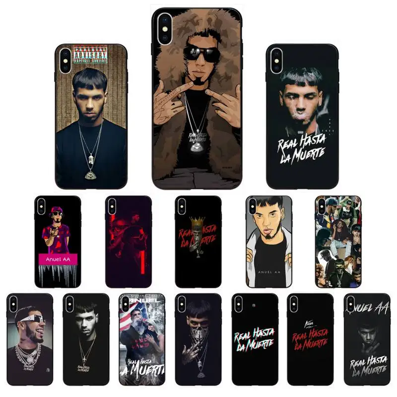 Motirunner Rapper Anuel AA Real Hasta La Muerte мягкий чехол для телефона iPhone 11 pro XS MAX 8 7 6 6S Plus X 5 5S SE XR