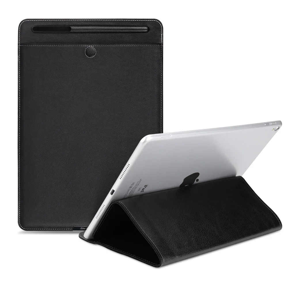 Ультра тонкий с функцией подставки из искусственной кожи чехол для ipad 2, 3, 4 чехол GOLP сумка чехол для ipad 4 чехол для A1460 A1459 A1458 A1416 - Цвет: Black