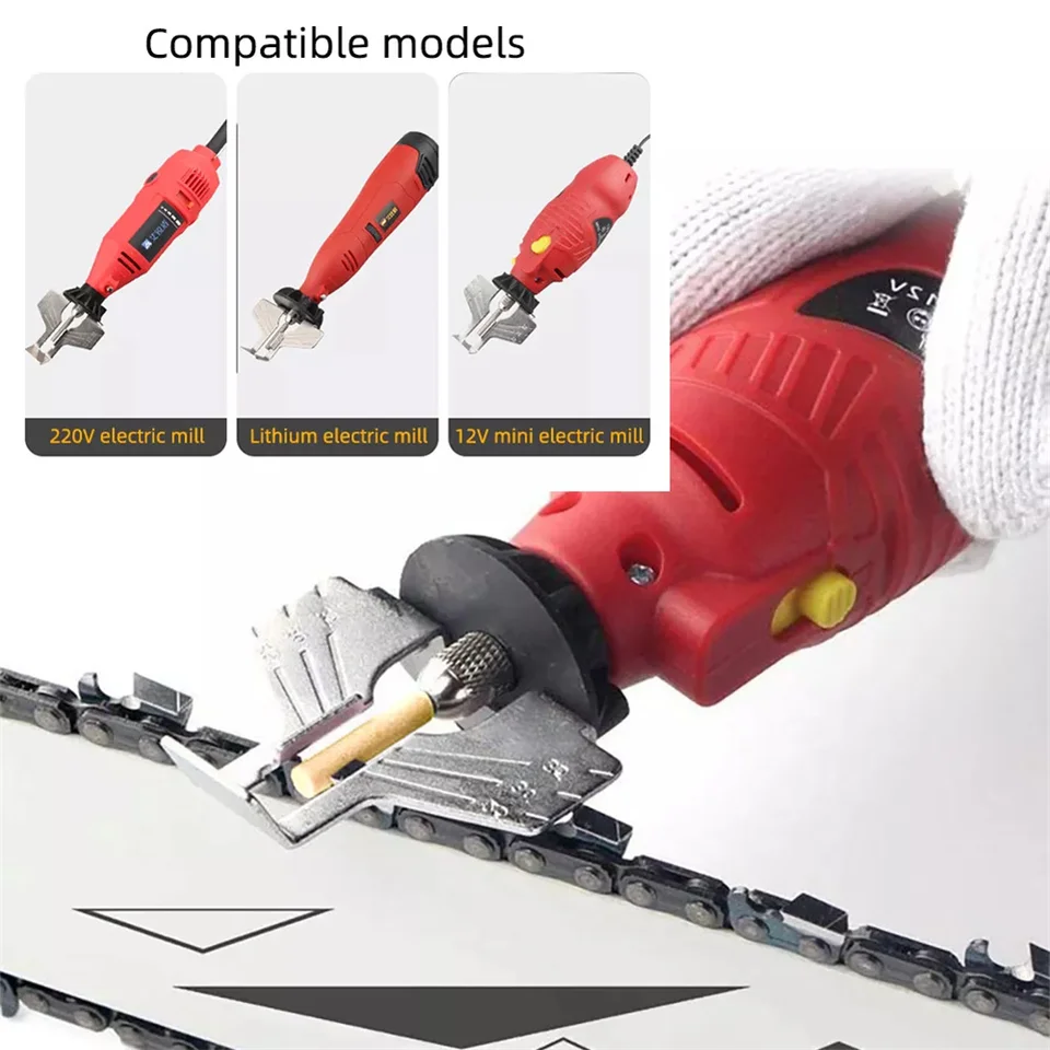 Limes De Tronçonneuse En Diamant, Affûteuse De Tronçonneuse