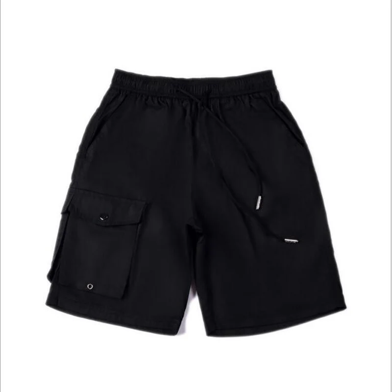 Men's Multi Pocket Cargo Shorts fashion Casual Knee Shorts Men Loose short pants Homme Summer Sweatpants