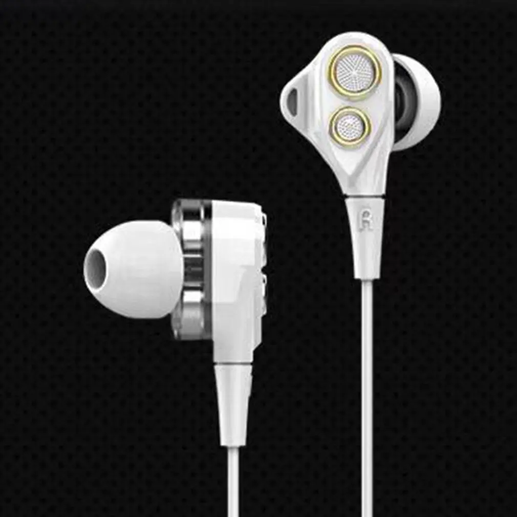 

T1 3.5MM Wired Earphone Stereo Sound Metal Bass Earphones Music In-Earphone With Microphone for Smartphones