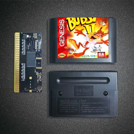 Игровая карта Bubsy II - 16 бит MD для Sega Megadrive Genesis картридж игровой консоли |
