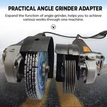 Adaptateur de rainurage mural pour meuleuse d'angle M10 M14, tête de Conversion, Machine à rainurer