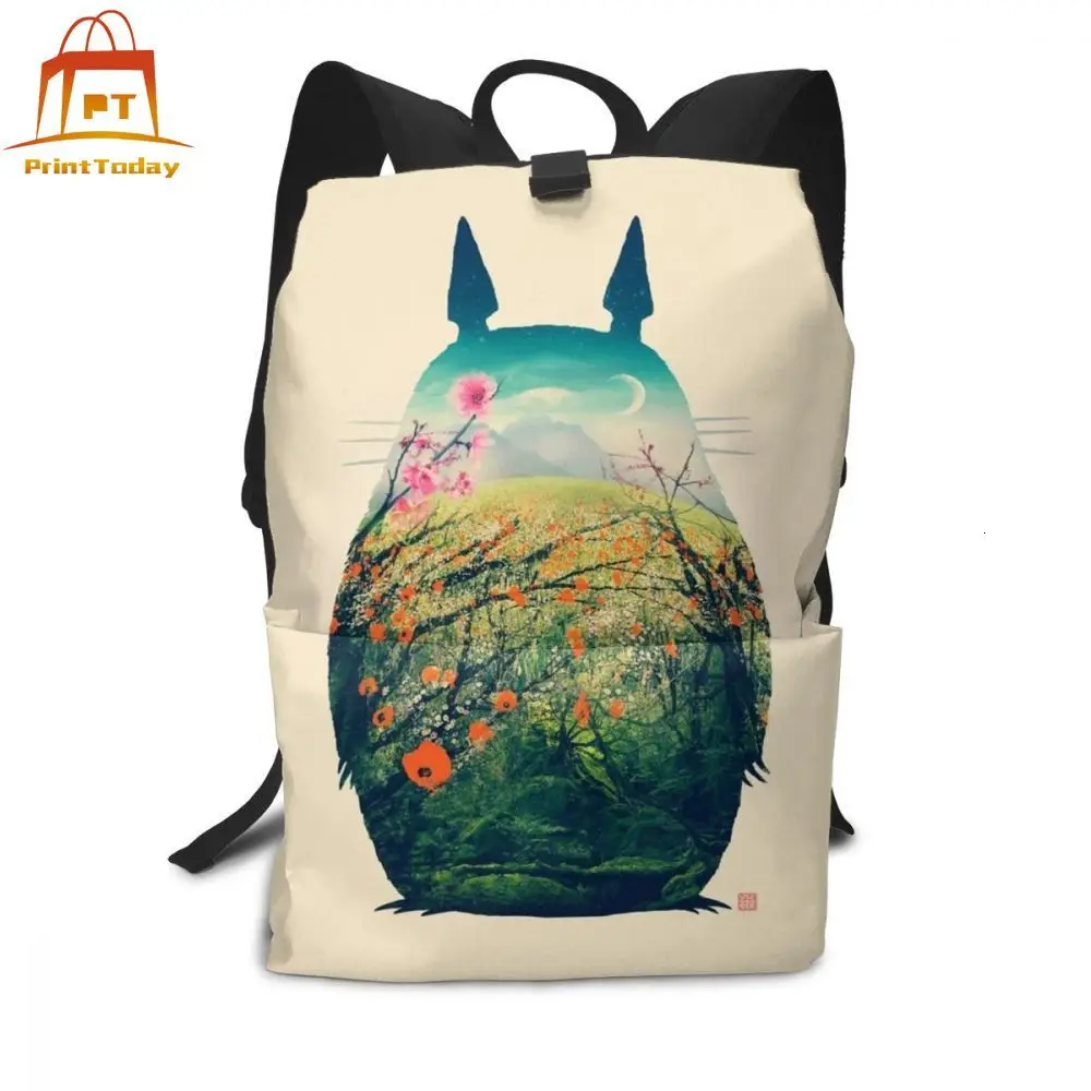 Японский рюкзак с аниме Tonari No Totoro модные Многофункциональные ранцы для