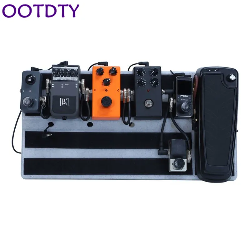 OOTDTY гитарная доска педаль доска мастерский эффект Pedalboard RockBoard Hide power Room ABS