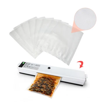 

New Sealer Vacuum Bag Of Vacuum Sealer Food Storage Bags Packaging Film Keep Fresh Up To Longer 17x25Cm Vacuum Sealing Bags