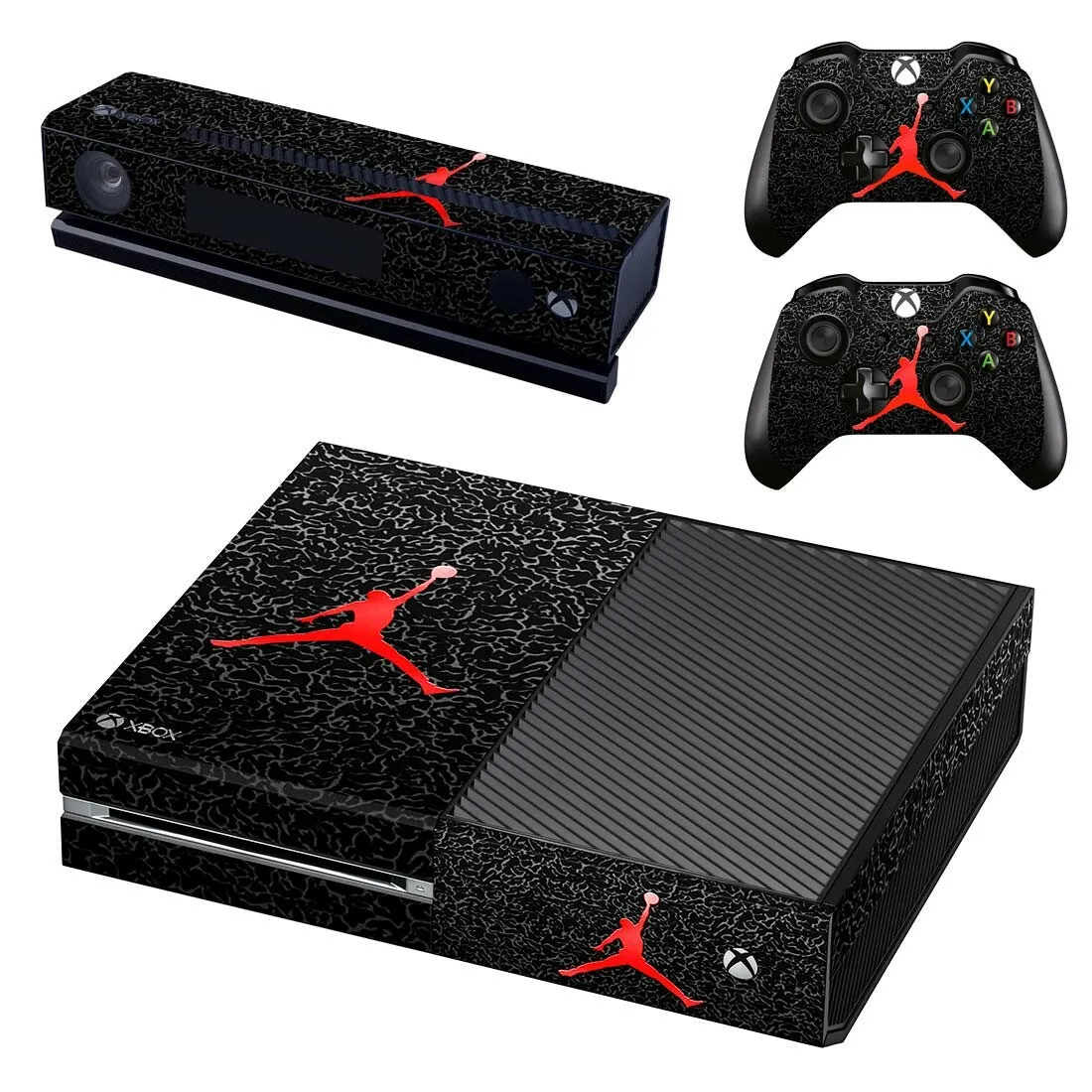 Jordan sticker s для xbox one виниловые наклейки на кожу Наклейки Обложка Pegatinas для xbox one консоль Kinect два контроллера Скины