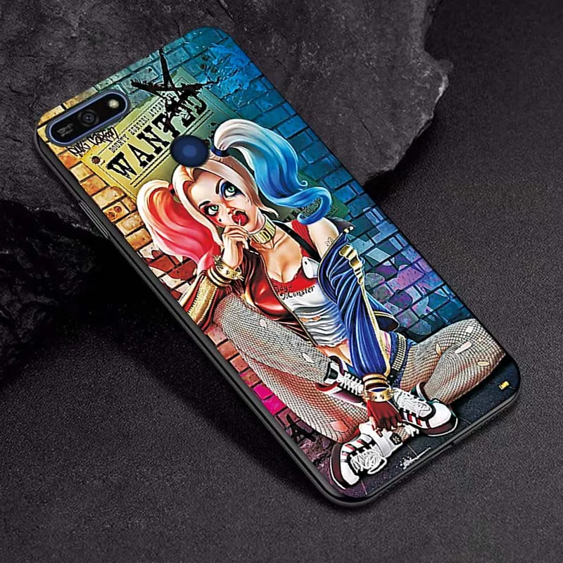 Черный чехол ТПУ чехол для huawei Honor 7A Pro милый чехол Venom для huawei Honor 7C 8C 8X 8A 7S 7X чехол s на Y5 Prime бампер - Цвет: TPUBLK525