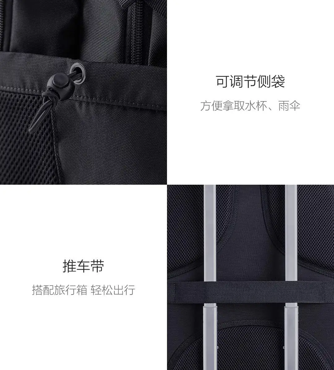 Xiaomi UREVO 25L Многофункциональный рюкзак 4 уровня Водонепроницаемый несколько отсек для хранения рюкзак для путешествий работы