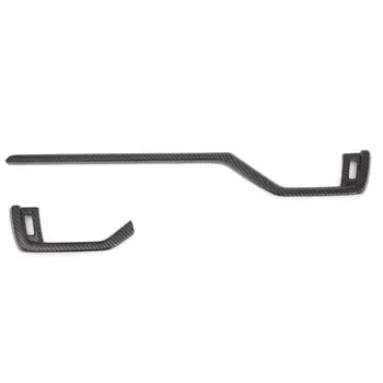 

Accessories Air Vent Trim 2pcs Set Black Front Side For Toyota RAV4 2019-2020 Interior
