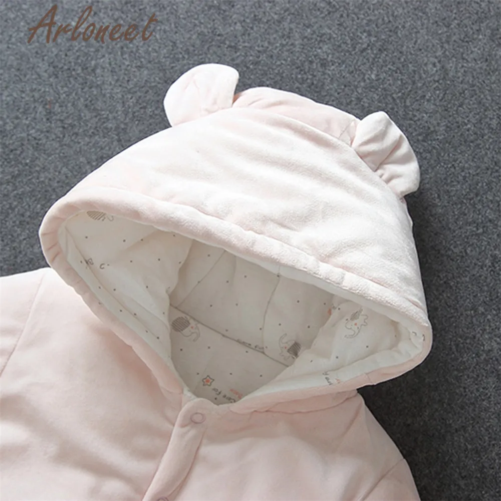 ARLONEET пальто с героями мультфильмов; Комбинезон для маленьких мальчиков; зимние плотные комбинезоны с кроликом для маленьких девочек; Детский комбинезон; пальто с капюшоном; Детский комбинезон; Bebe Menina