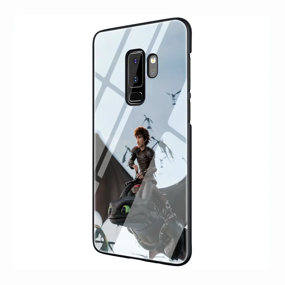 G2 Приручить дракона 2 закаленное Стекло Телефон чехол для Galaxy S7 edge S8 9 10 Plus, Note 8, 9, 10, A10 20 30 40 50 60 70 - Цвет: G2