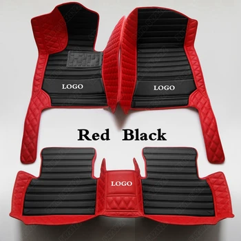 

Custom Car Floor Mats for All Car Brand Models Leather Sedan Saloon Foot Pads SUV Auto Carpet Cover Station Wagon Floor Liners