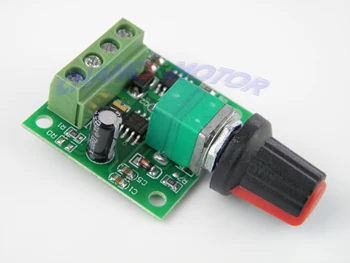 

PWM DC Motor Governor 1.8V 3V 5V 6V 12V 2A Speed Controller Adjustable Variable Speed Regulation Switch Function
