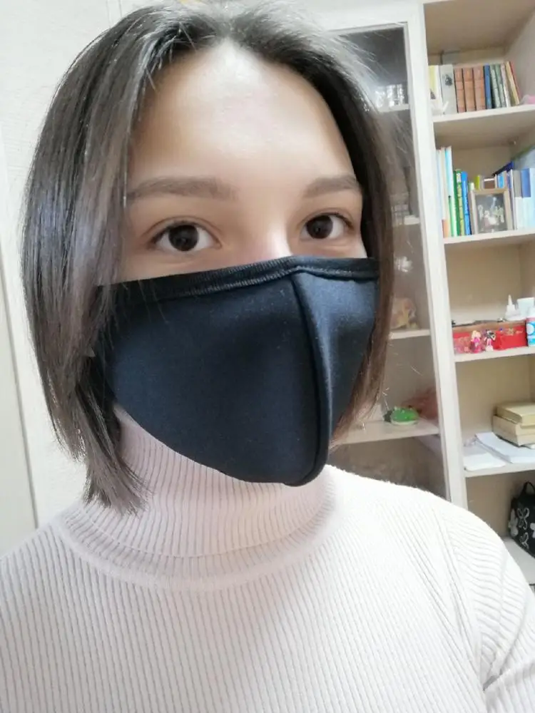 Spring summer cotton thin men women personality 3d mask dustproof earloop face mouth mask