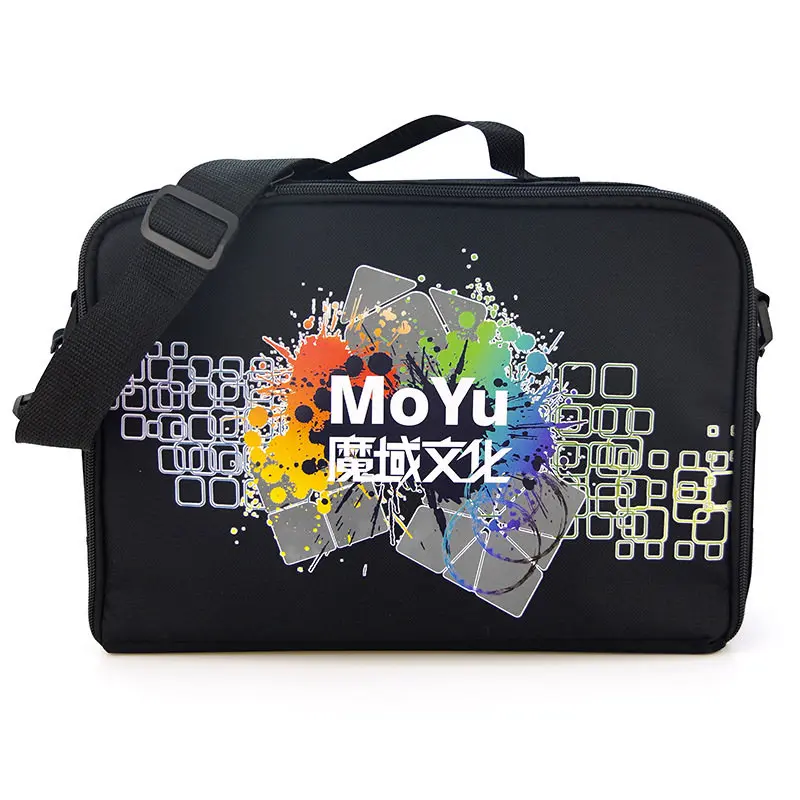 Moyu Yuhu кубики сумка 36*25*7,5 см черные сумки на плечо для Волшебная головоломка, волшебные кубики 2x2/oneplus 3/OnePlus x 3 4x4 5x5, 6x6 7x7 8x8 9x9 10x10 все слои игрушки для взрослых