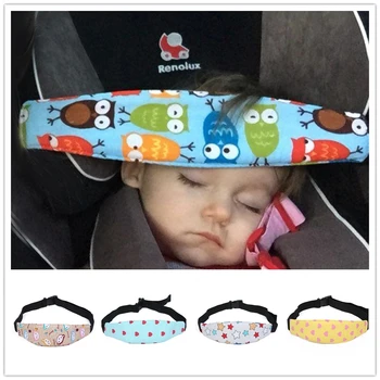 

Newest Arrival Adjustable Baby Head Support Stroller Car Seat Fastening Belt Sleep Safety Strap Protective Cloth