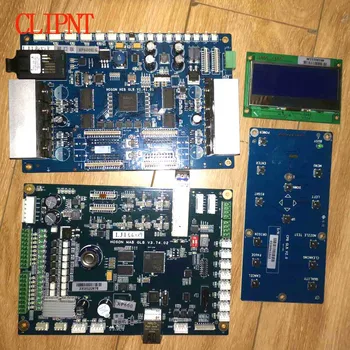 

Old machine dx5 dx7 head machine Upgrade XP600 two head hoson boards for flat bed machine