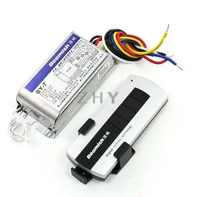 

1000Wx3 Power 3 Way Light Digital Subsection Switch w Remote Control