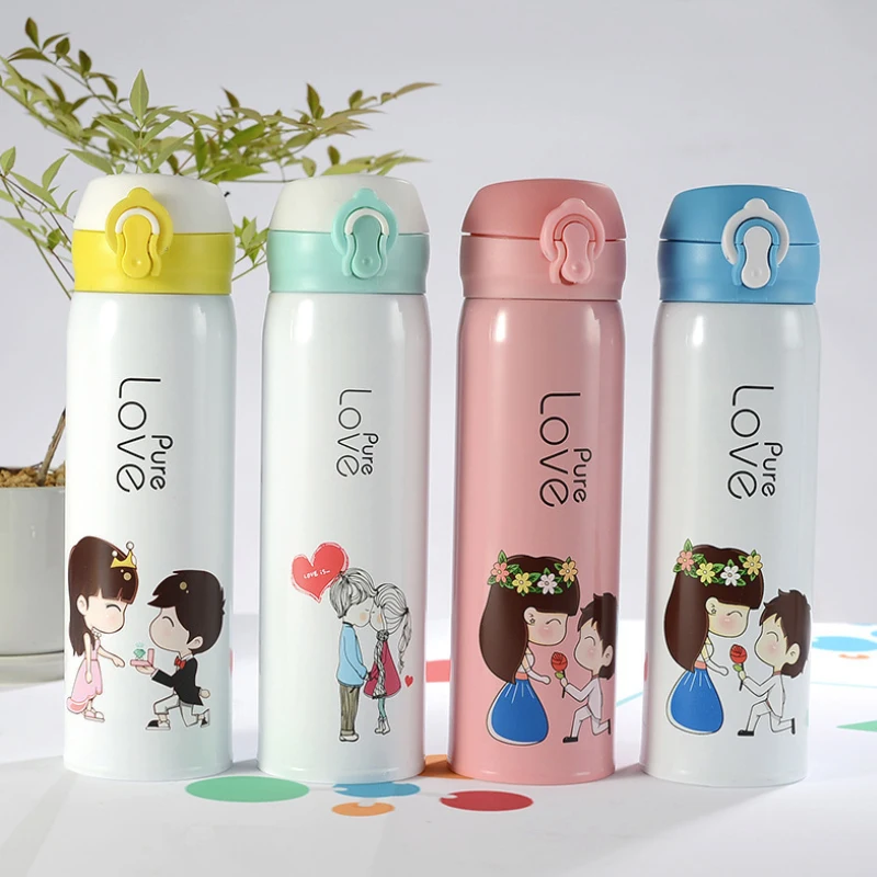 Pure Love 500 мл изоляционная кружка вакуумная термос крышка от ударов для путешествий