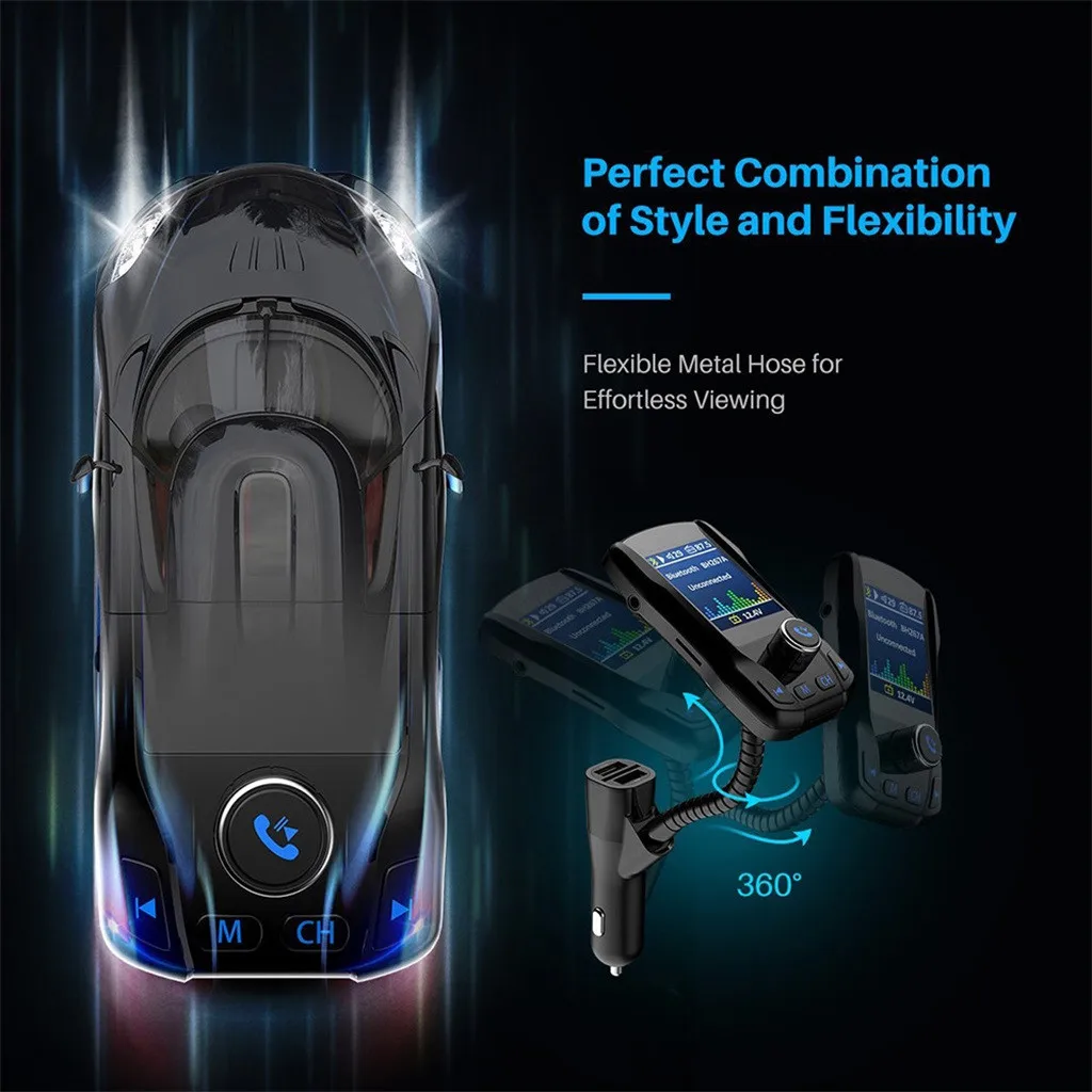 Автомобильный MP3 плеер с Bluetooth fm передатчик модулятор поддержкой USB флеш