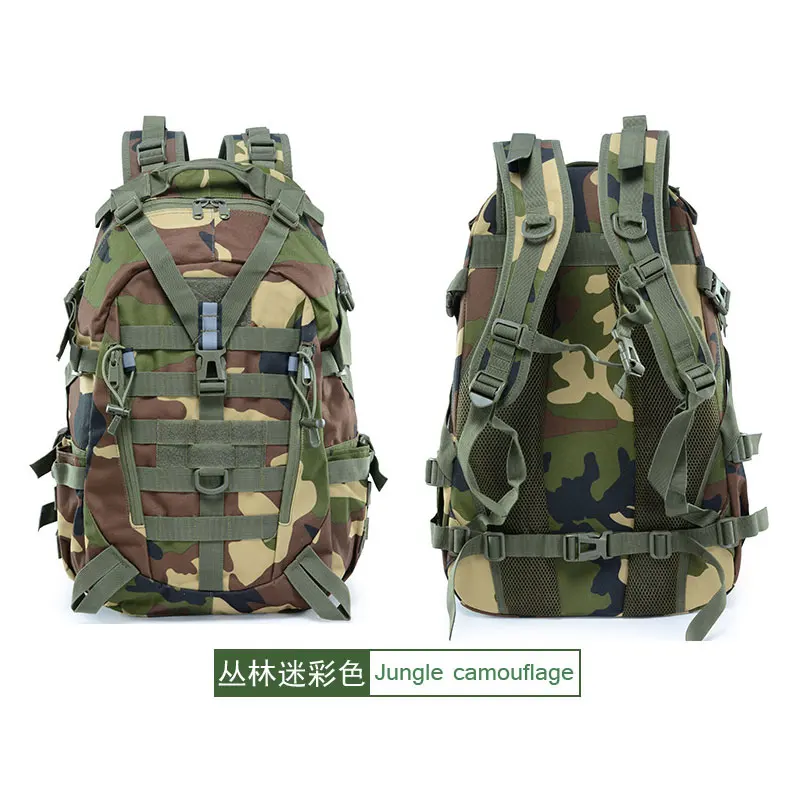 TIANHOO High Quality Hiking outdoor backpack professional hiking camouflage bag travel backpacks - Цвет: Jungle camouflage