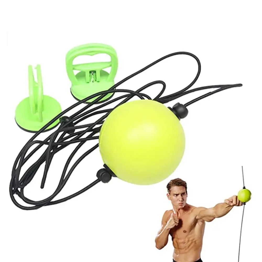 

2.9M Hanging Adjustable Suction Cup Boxing Reflex Speed Ball Hand Eye Reaction Training Punch 10mm Ball Fitness Slimming