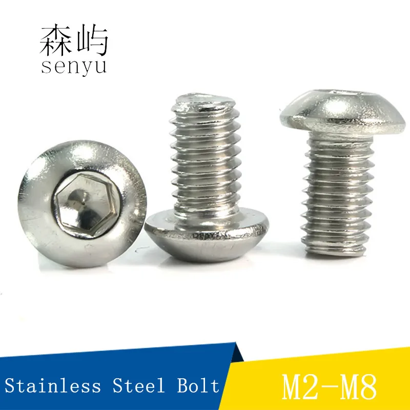 M5 M6 M8 MOTORCYCLE RETRO STAINLESS NUMBER PLATE NUTS AND SOCKET HEAD BOLT KIT