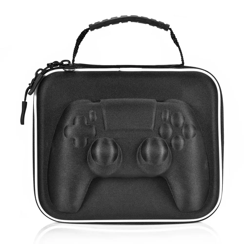 

Portable Storage Bag For Sony PS5 Game Controller Travel Carrying Case Shockproof Gamepad Protective Shell For Play Station 5