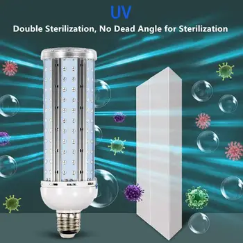 

60W UV Germicidal Lamp E27 Led UVC Light Bulb Disinfection Lamps Sterilizer LED Lights Home Clean Air Kill Mites Sterilization