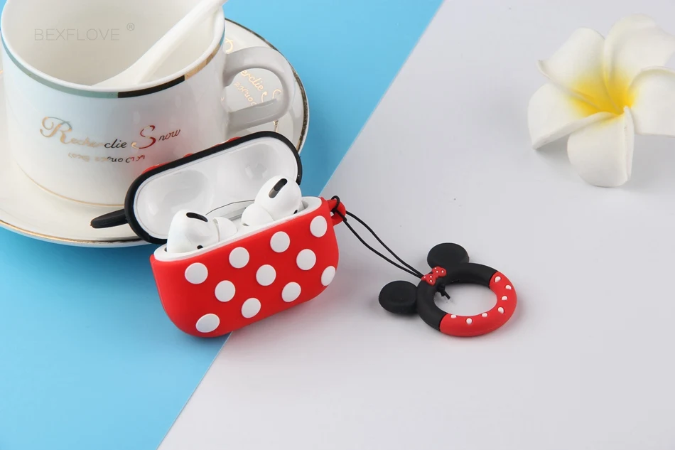 3D чехол для наушников для Airpods Pro Чехол Силиконовый поросенок Мультяшные наушники/Earpods чехол для Apple Air pods Pro 3 чехол Брелок