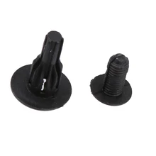 Черный пуш-ап Тип фиксатор крепления автокрепеж для Honda 90505 SM4-003 30 шт