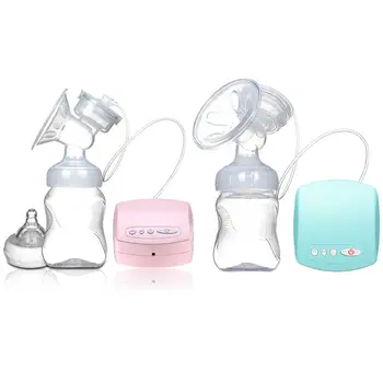 

1 Set Electric Breast Pump Pumping Milk Suction Large Automatic Massage Postpartum Non-manual Pumps Mom Supplies