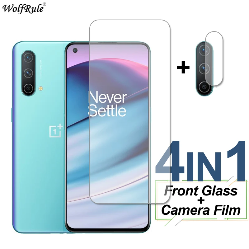 2 шт. Протектор экрана для Oneplus Nord N10 стекло N100 закаленное защитная пленка телефона