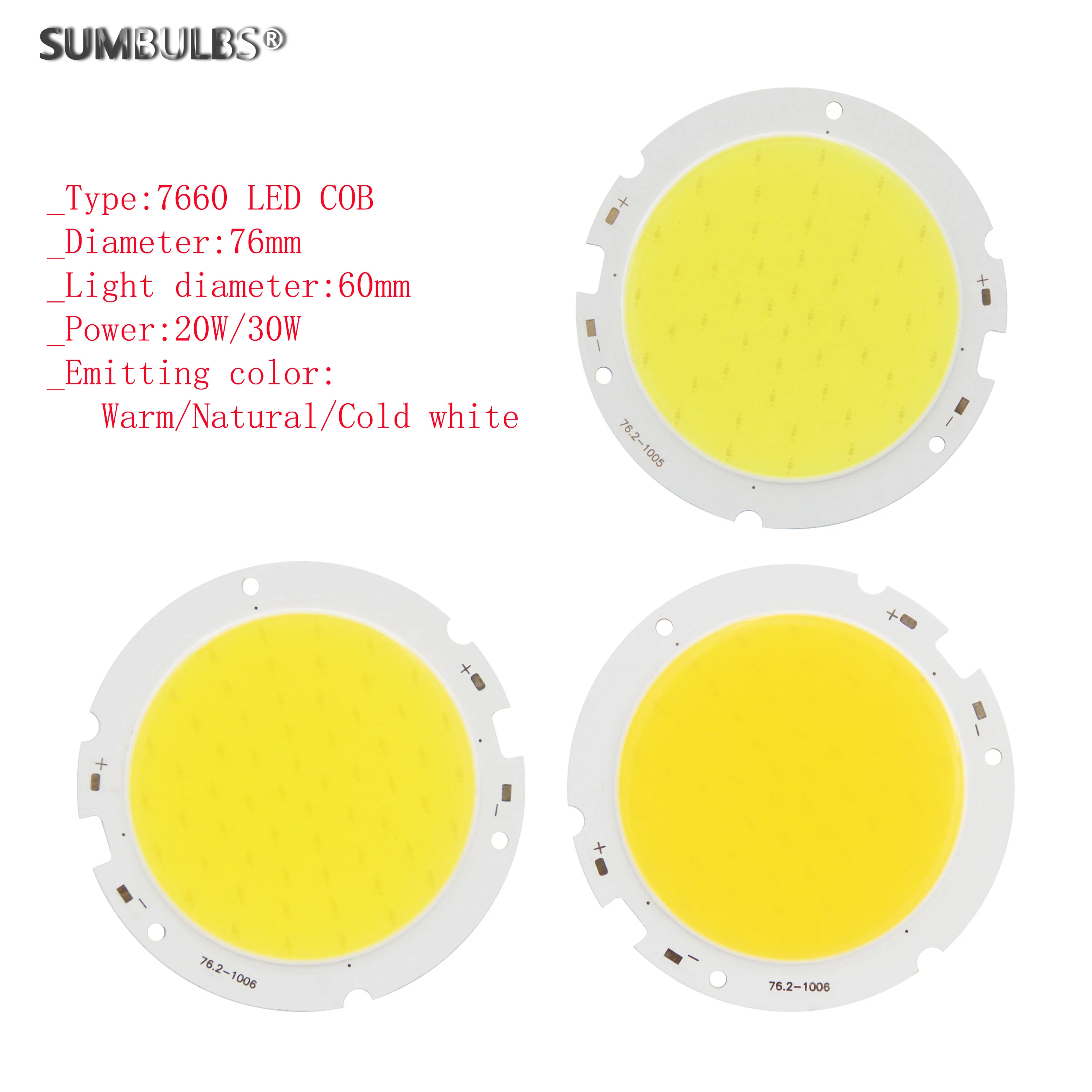 Светодиодная лампа sumbulbs 7660 с COB чипом источник света для точесветильник