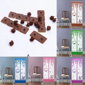 

Household Door Curtain Screen Magnetic Anti Bug Fly Mosquito Door Screen Net Mesh Anti Fly Insect Mosquito Door Screen