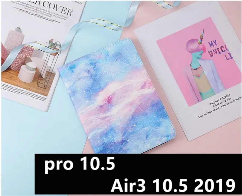 Мрамор Чехол для iPad 9,7 мягкая задняя крышка смарт-чехол для iPad Pro 10,5 Air 3 iPad234 чехол Mini 1 2 3 4 5 Pro 9,7 11 ''принципиально - Цвет: pro10.5 Air3