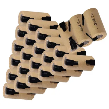 

24 pcs SC 1300mah 1.2v battery NICD rechargeable batteries for emergency light toy equipment power batterie power tools