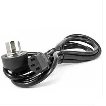 

Portable Size 1.5 Meters Super Long Power Cable Lead Cord PC Universal Computer Power Cord Cable Black