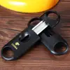 COHIBA Plastic V Cut Stainless Steel Blade Cigar Cutter Sharp Sigaar Cutting Tool Cigars Guillotine Pocket Zigarren Cutter ► Photo 3/6