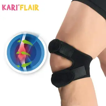 

1PCS Basketball Brace Kneepad Safety Support Knee Pressurized Knee Wrap Hole Sleeve Bandage Pad Elastic Braces Tennis Cycling