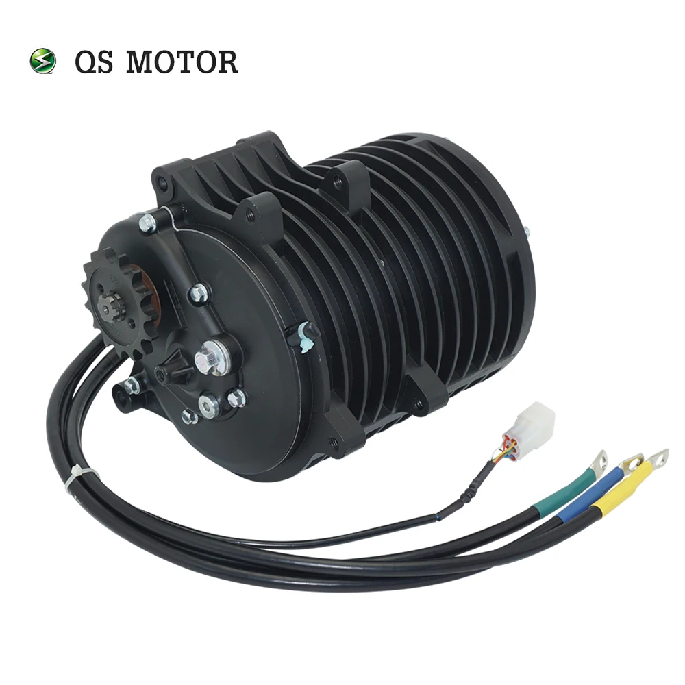 US $313.00 QSMOTOR 138 3000W V3 70H 5500W Max Continuous 72V 100KPH Mid Drive Motor For Electric Motorcycle
