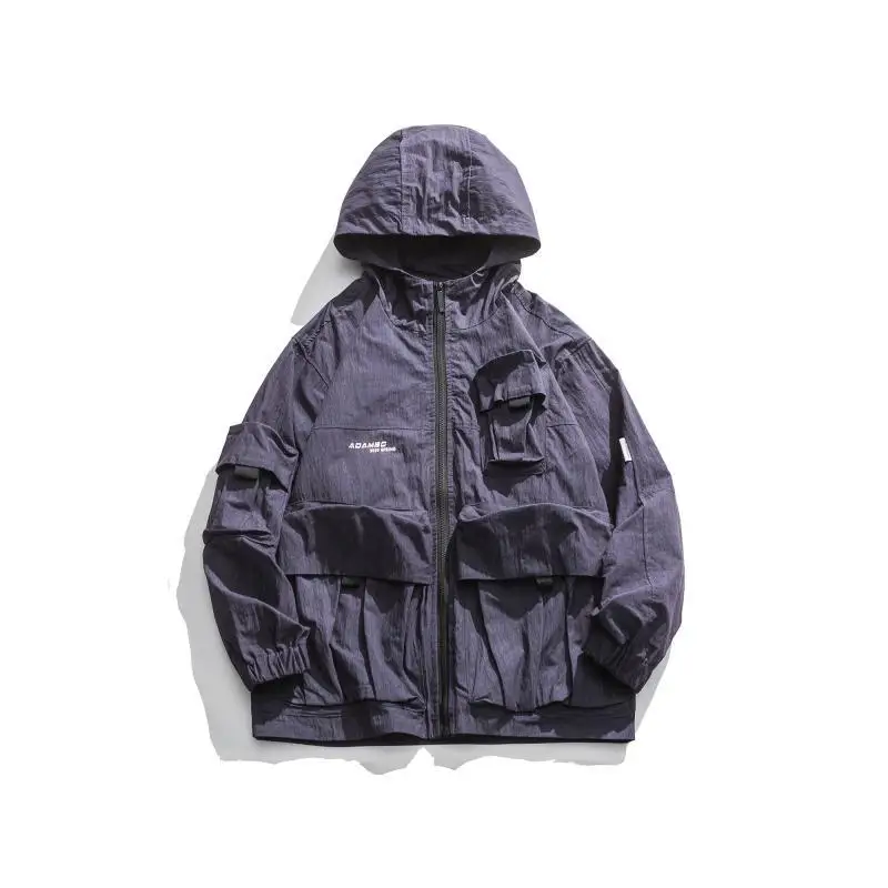 

2020 Spring Large Pocket Hooded Coat